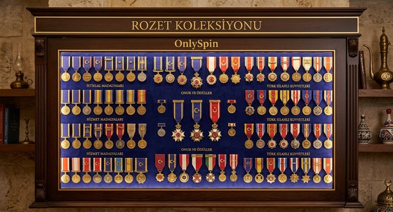 OnlySpin rozet koleksiyonu görseli