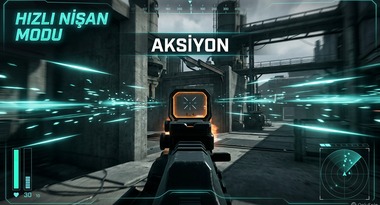 OnlySpin FPS modu oyun ekranı görseli